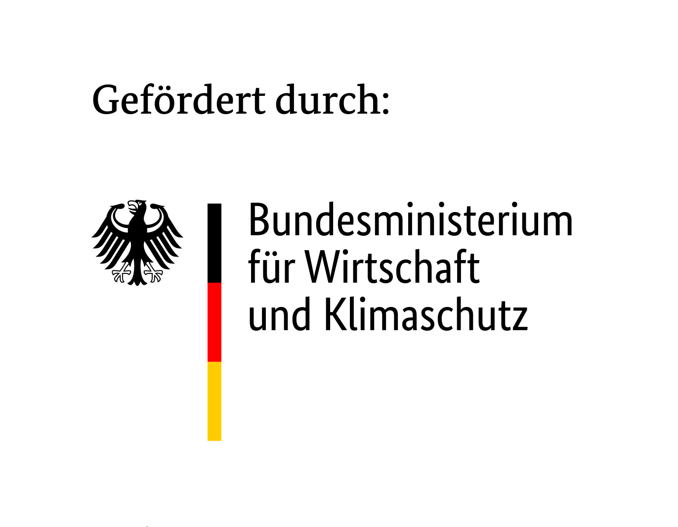 Logo Gefördert durch: Bundesministerium für Wirtschaft und Klimaschutz